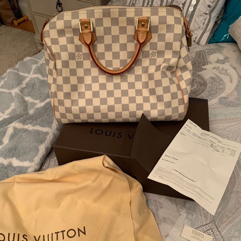 Louis Vuitton speedy 30 Damier